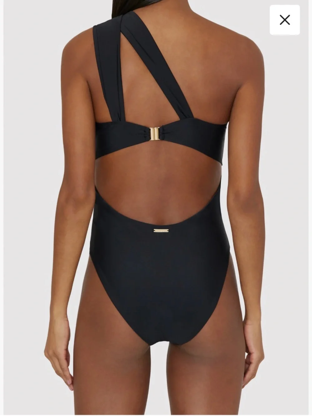 NWT Milly Betsy One Piece Swimsuit Small S Black NWT Cutout Convertible $365